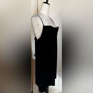 Banana Republic 90’s velvet mini slip dress cowl neck spaghetti strap cocktail